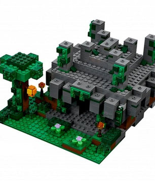MineCraft toys lego the jungle temple Educational toys hobbies for children - Lusy Store