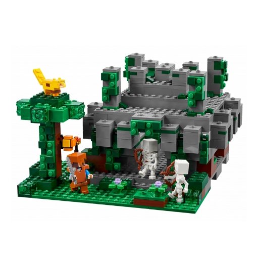 MineCraft toys lego the jungle temple Educational toys hobbies for children - Lusy Store