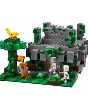 MineCraft toys lego the jungle temple Educational toys hobbies for children - Lusy Store