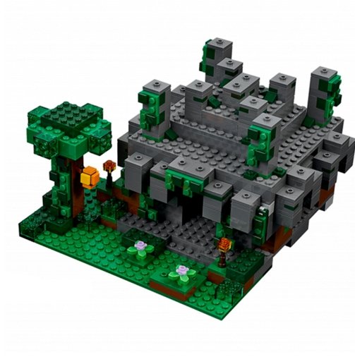 Minecraft toys lego the jungle temple Educational toys hobbies for children - Lusy Store