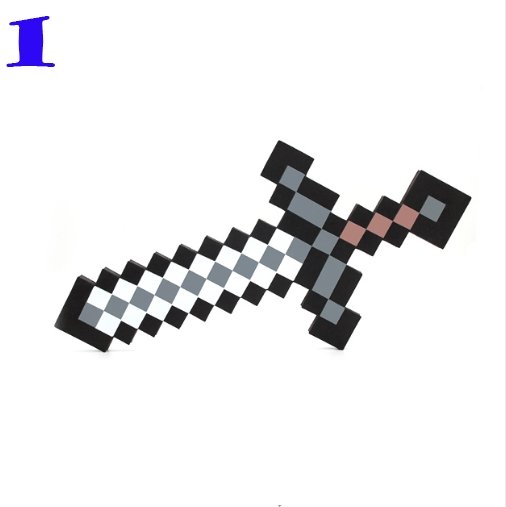 Minecraft Toys Minecraft Foam Diamond Sword Pickaxe Axe Gun TNT EVA Model Toys Gift - Lusy Store
