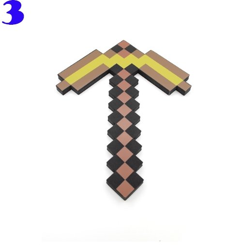 Minecraft Toys Minecraft Foam Diamond Sword Pickaxe Axe Gun TNT EVA Model Toys Gift - Lusy Store