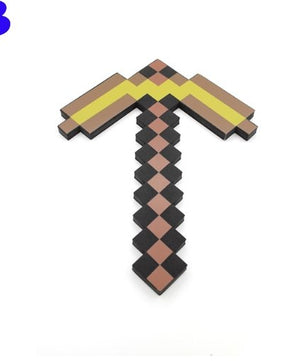 Minecraft Toys Minecraft Foam Diamond Sword Pickaxe Axe Gun TNT EVA Model Toys Gift - Lusy Store