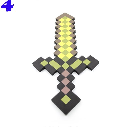 Minecraft Toys Minecraft Foam Diamond Sword Pickaxe Axe Gun TNT EVA Model Toys Gift - Lusy Store