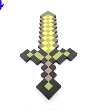 Minecraft Toys Minecraft Foam Diamond Sword Pickaxe Axe Gun TNT EVA Model Toys Gift - Lusy Store
