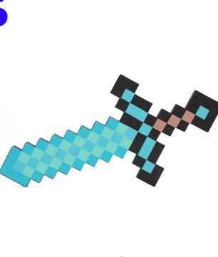 Minecraft Toys Minecraft Foam Diamond Sword Pickaxe Axe Gun TNT EVA Model Toys Gift - Lusy Store