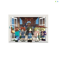 Minecraft Wall Stickers For Kids Room Decal Home 3D - Lusy Store