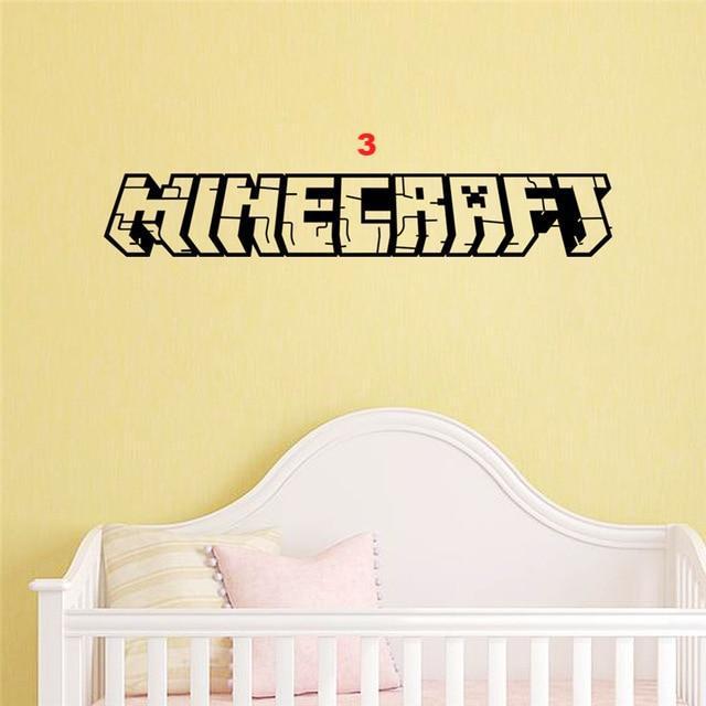 Minecraft Wall Stickers For Kids Room Home Decoration 3d Window Pvc Steve Mural Art Diy - Lusy Store