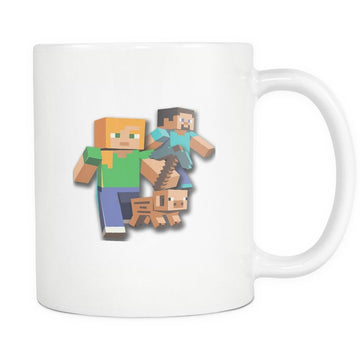 Minecraft White 11oz Mug 103