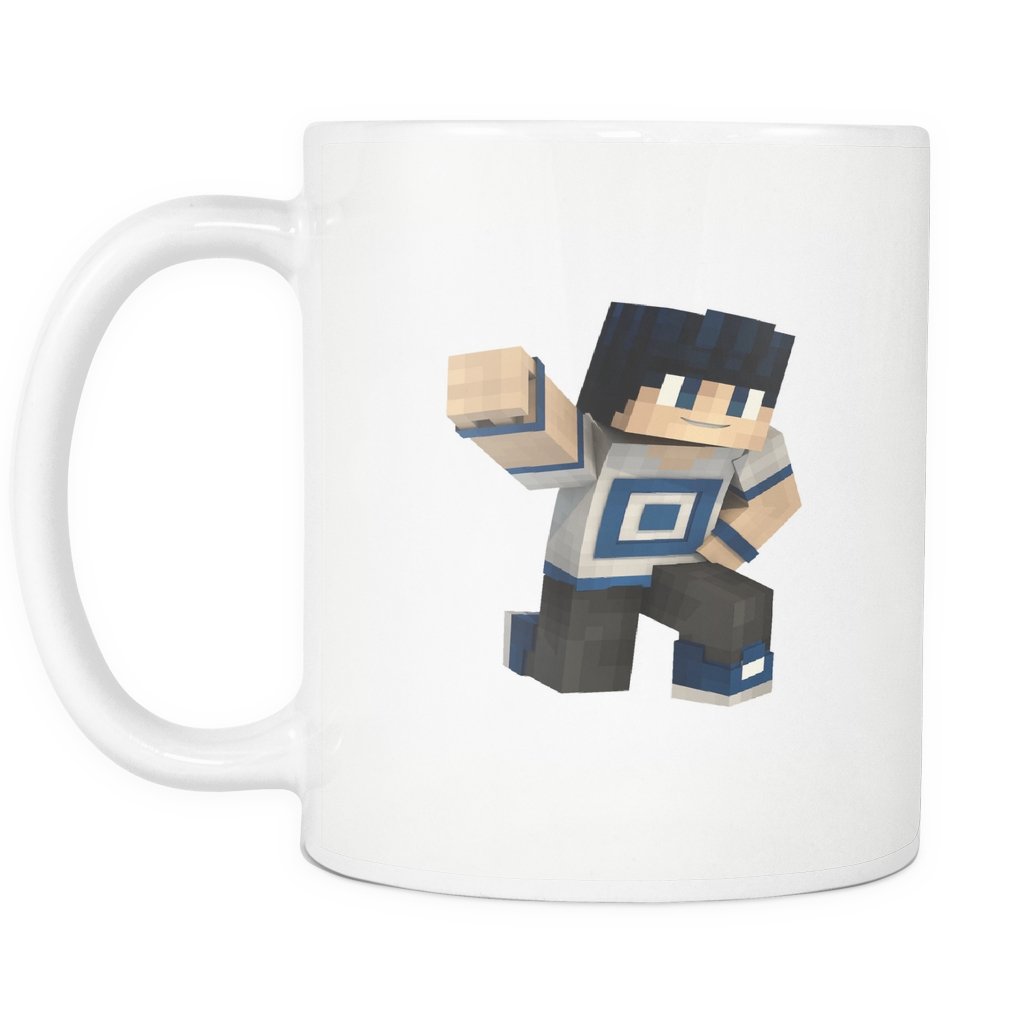 Minecraft White 11oz Mug 104 - Lusy Store