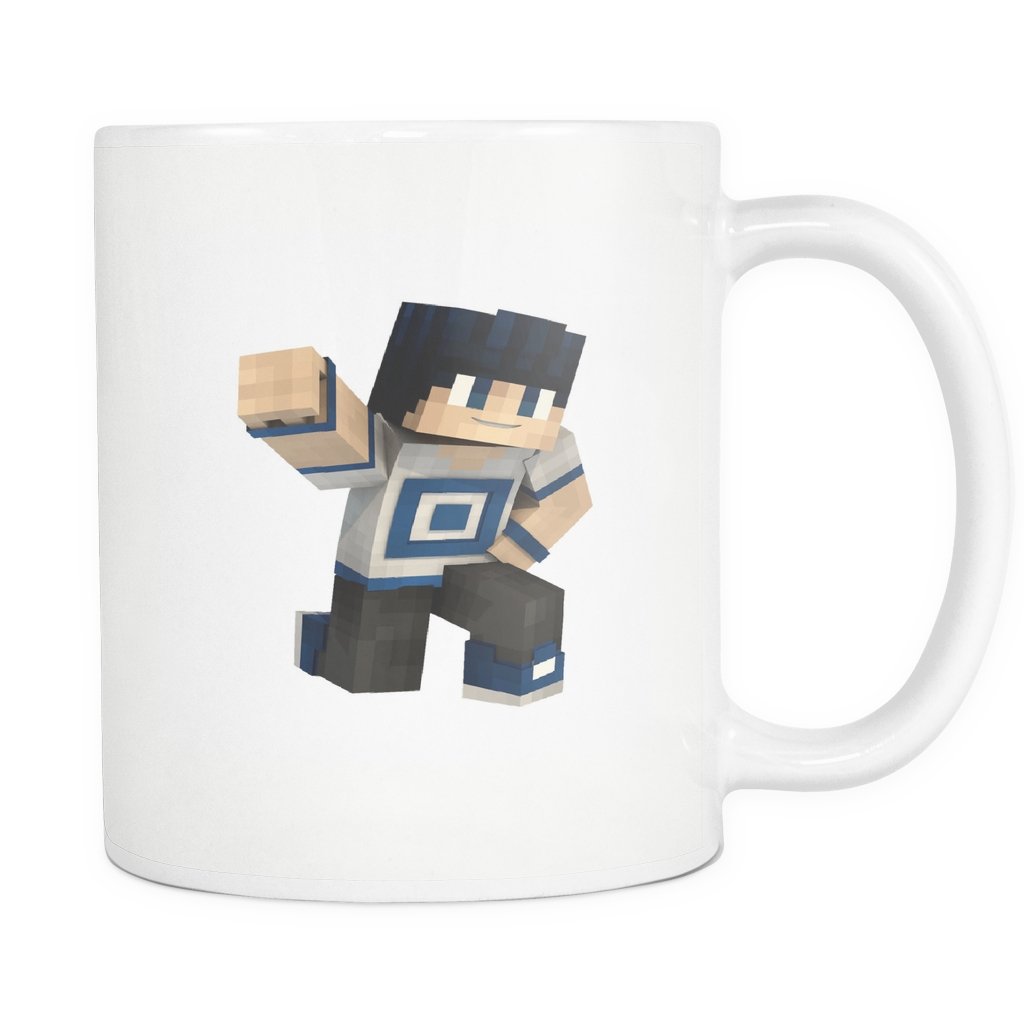Minecraft White 11oz Mug 104 - Lusy Store