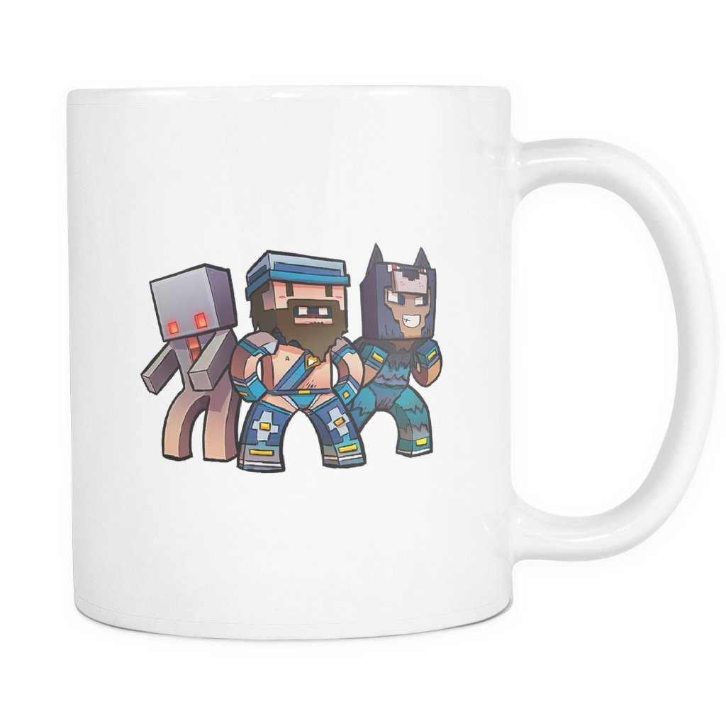 Minecraft White 11oz Mug 106 - Lusy Store