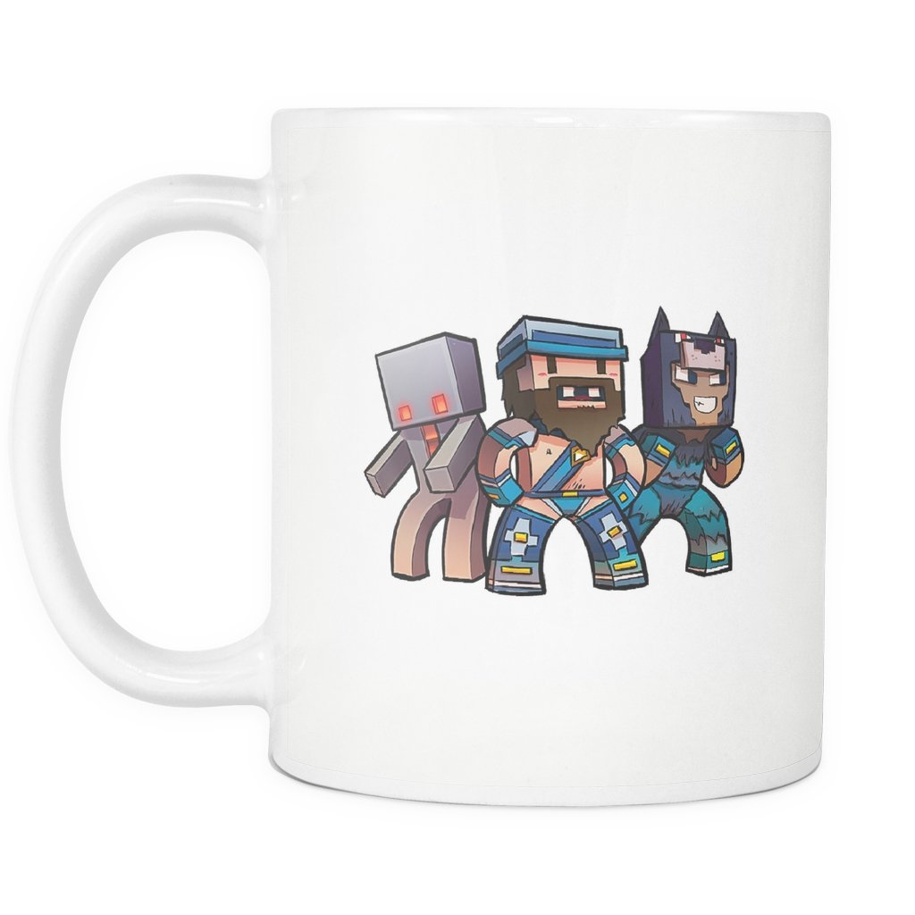 Minecraft White 11oz Mug 106 - Lusy Store