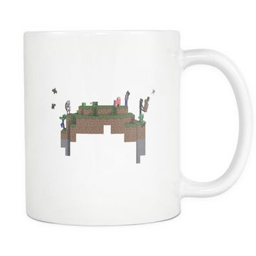Minecraft White 11oz Mug 107