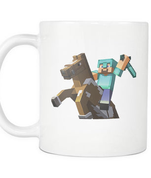 Minecraft White 11oz Mug 109 - Lusy Store