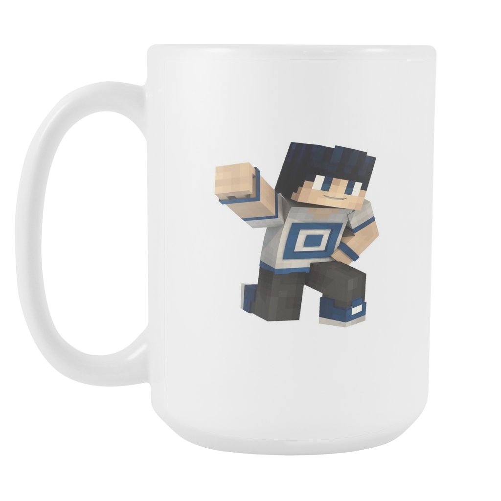 Minecraft White 15oz Mug 104 - Lusy Store