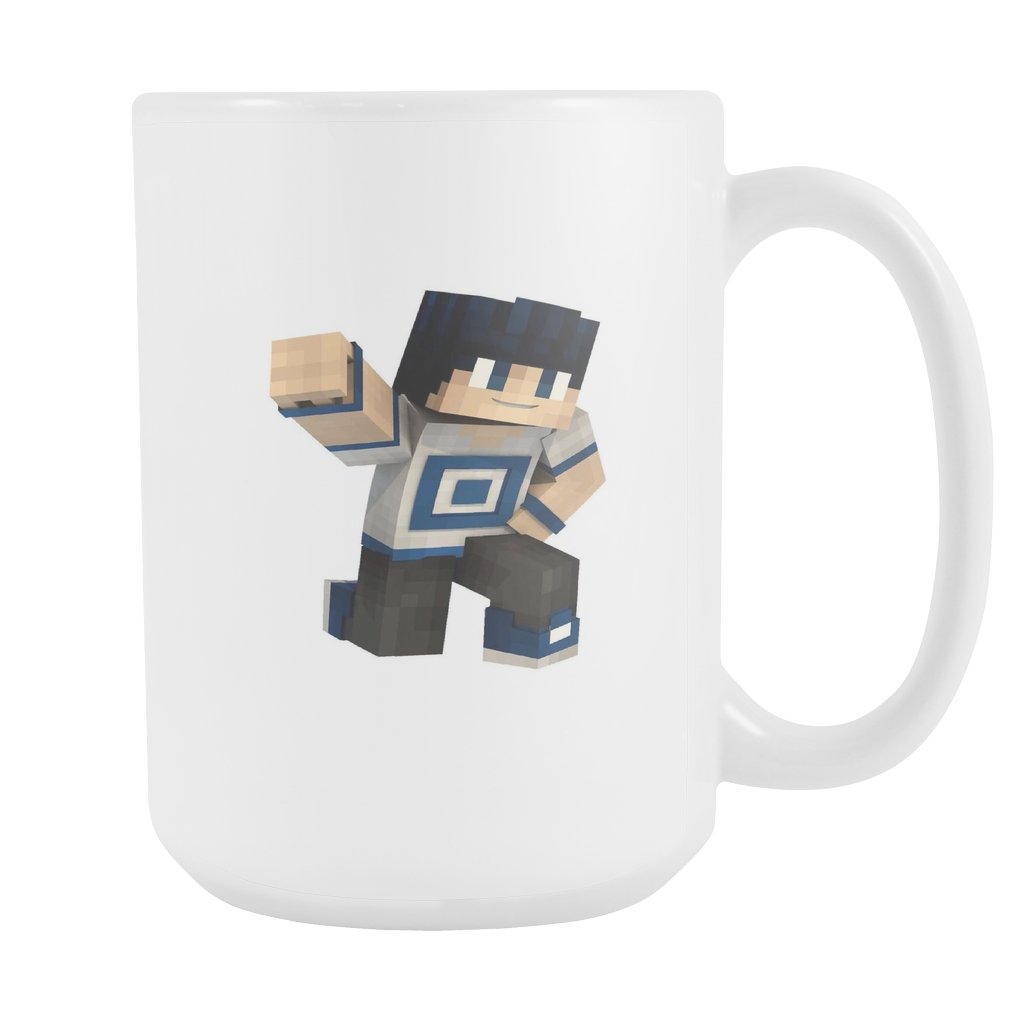 Minecraft White 15oz Mug 104 - Lusy Store