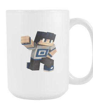 Minecraft White 15oz Mug 104 - Lusy Store