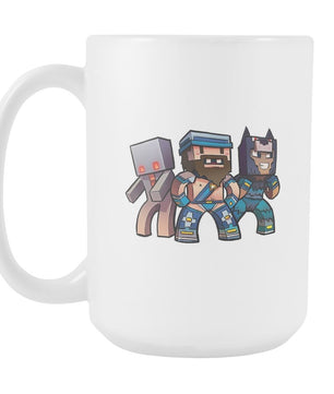Minecraft White 15oz Mug 106 - Lusy Store