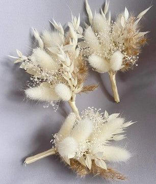 Mini bouquet pampas decorative dried flowers babysbreath flowers home decoration - Lusy Store LLC