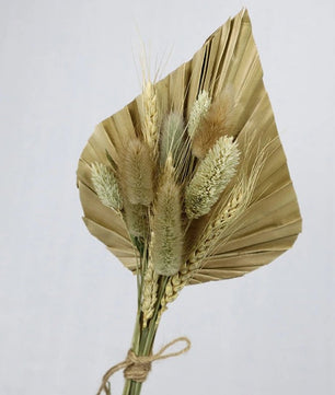Mini bouquet pampas decorative dried flowers babysbreath flowers home decoration - Lusy Store LLC