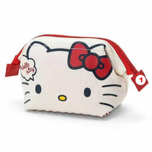 Mini Cute Hello Kitty Cosmetic Bags Girl's Travel Makeup Tools Organizer Case Wash Suitcase rabbit - Lusy Store