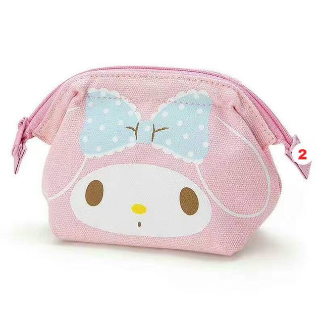 Mini Cute Hello Kitty Cosmetic Bags Girl's Travel Makeup Tools Organizer Case Wash Suitcase rabbit - Lusy Store