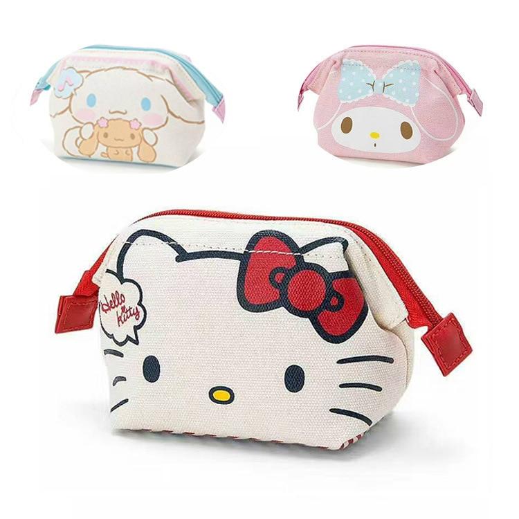 Mini Cute Hello Kitty Cosmetic Bags Girl's Travel Makeup Tools Organizer Case Wash Suitcase rabbit - Lusy Store