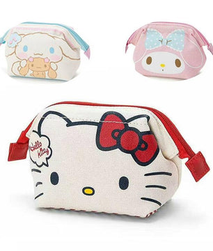 Mini Cute Hello Kitty Cosmetic Bags Girl's Travel Makeup Tools Organizer Case Wash Suitcase rabbit - Lusy Store