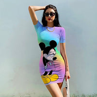Minnie Mouse Dress Fashion Hip Beach Party Dresses D507 - Lusy Store