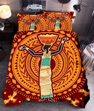 Modern Bedding Sets Africa Women Ethnic African Queen King Quilt Cover Bed Linen - Lusy Store