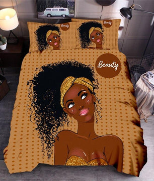 Modern Bedding Sets Africa Women Ethnic African Queen King Quilt Cover Bed Linen - Lusy Store