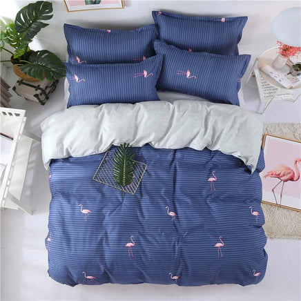 Modern Bedding Sets Butterfly Cartoon Kid Bed Cover Set