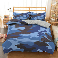 Modern Bedding Sets Homesky Camouflage Boy Teen Kids Abstract Bedclothes Bedroom Home Textiles - Lusy Store