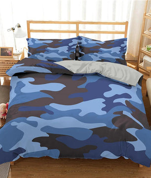 Modern Bedding Sets Homesky Camouflage Boy Teen Kids Abstract Bedclothes Bedroom Home Textiles - Lusy Store