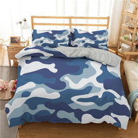 Modern Bedding Sets Homesky Camouflage Boy Teen Kids Abstract Bedclothes Bedroom Home Textiles - Lusy Store