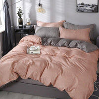 Modern Bedding Sets Pink Dot Heart Printing Bed Linens Cute Bedding Sets - Lusy Store