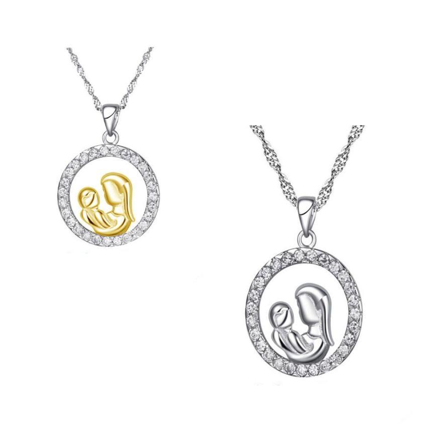 Mom Pendant Necklace Mother's Day Gift - Lusy Store