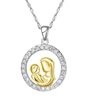 Mom Pendant Necklace Mother's Day Gift - Lusy Store