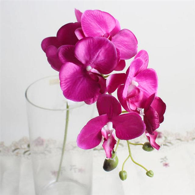 Mother's Day Flowers DIY Artificial Butterfly Orchid Silk Flower Bouquet - Lusy Store