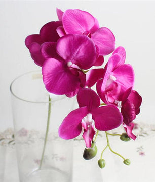 Mother's Day Flowers DIY Artificial Butterfly Orchid Silk Flower Bouquet - Lusy Store