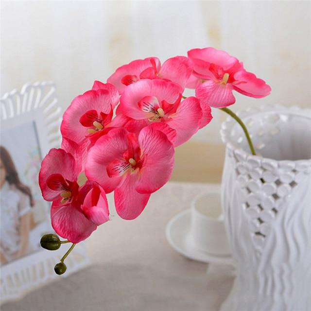 Mother's Day Flowers DIY Artificial Butterfly Orchid Silk Flower Bouquet - Lusy Store
