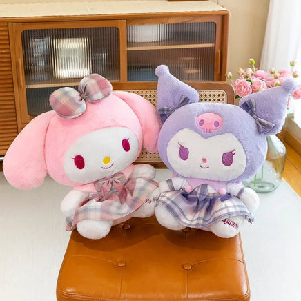 My Melody Plush Dolls Anime Cartoons Cute Soft Stuffed Toys Children Pillow Ragdoll Gifts - Lusy Store LLC