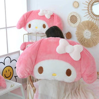 My Melody Plush Soft Toy Big Size Hug Pillow Comfortable Back Cushion Lovely Plushies Sofa Decorative Pillow Gift - Lusy Store LLC