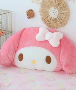 My Melody Plush Soft Toy Big Size Hug Pillow Comfortable Back Cushion Lovely Plushies Sofa Decorative Pillow Gift - Lusy Store LLC