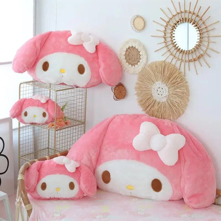 My Melody Plush Soft Toy Big Size Hug Pillow Comfortable Back Cushion Lovely Plushies Sofa Decorative Pillow Gift - Lusy Store LLC