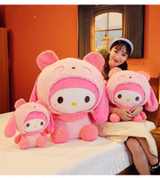 My Melody Plush Toy Anime Stuffed Animals Cute Plushie Throw Pillow Dolls Gifts - Lusy Store LLC