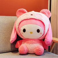 My Melody Plush Toy Anime Stuffed Animals Cute Plushie Throw Pillow Dolls Gifts - Lusy Store LLC