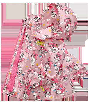 My Melody Sweater Cartoon Detachable Casual Top Cute Loose Windbreaker Anime Girl Gift - Lusy Store LLC