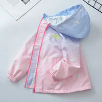 My Melody Sweater Cartoon Detachable Casual Top Cute Loose Windbreaker Anime Girl Gift Pink-thin